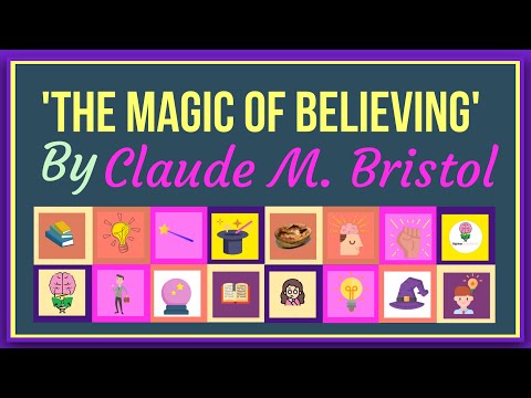 The Magic Of Believing By Claude M. Bristol: Animated Summary