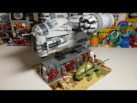 ПОДСТАВКА ДЛЯ КОРАБЛЯ ЛЕЗВИЕ БРИТВЫ ПО СЕРИАЛУ МАНДАЛОРЕЦ / Лего / Lego
