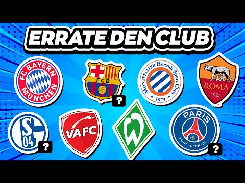 Errate die Mannschaft am Logo! | Fußball Quiz 2024