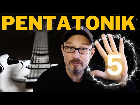 Pentatonik für ANFÄNGER  | Der EINFACHSTE  Weg SOLOS zu spielen!