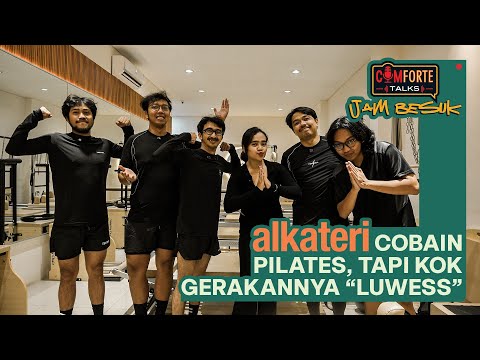 Image Alkateri Cobain Pilates, Tapi Kok Gerakannya "Luwess"