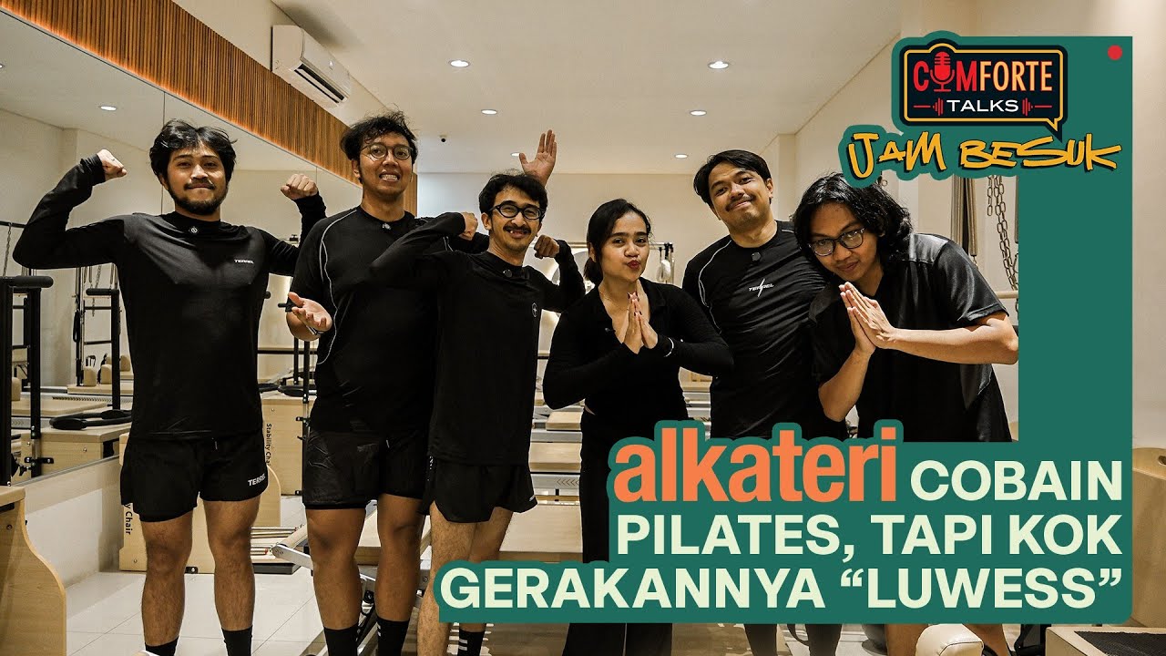 Image Alkateri Cobain Pilates, Tapi Kok Gerakannya "Luwess"