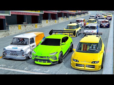 Lamborghini Urus GTR vs Hypercars Monster at Top Gear Track