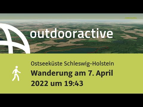 Wanderung am 7. April 2022 um 19:43