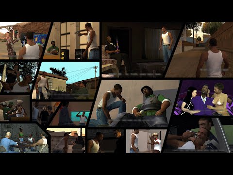 GTA: San Andreas The Movie | All Cutscenes 4K