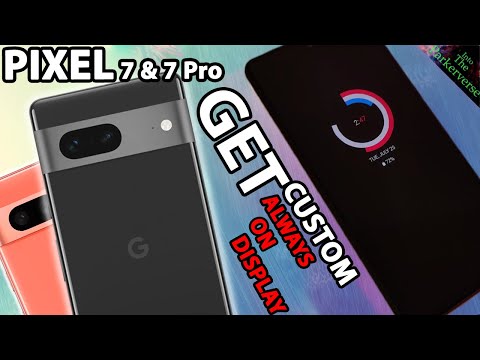 Pixel 7 Custom Always on Displays - How to Customize AOD on Pixel 7, 7 Pro & 7a