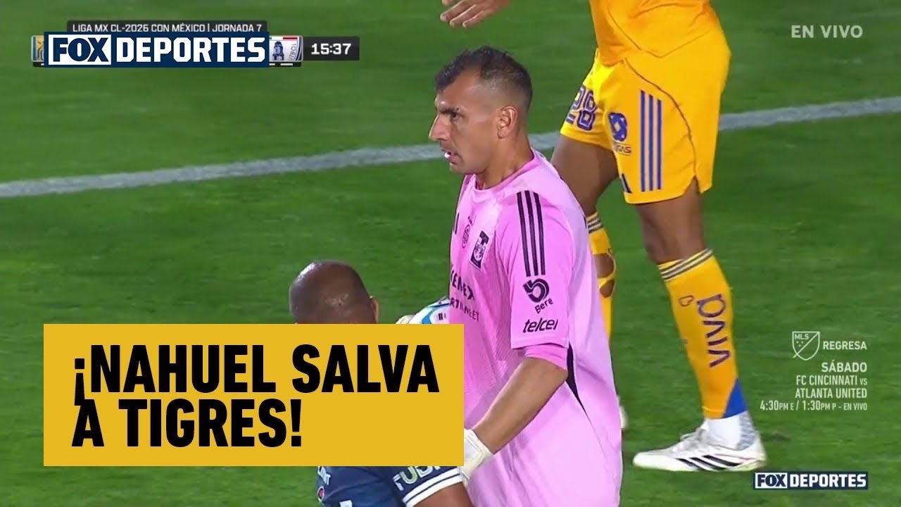 🤯🧤 ¡NAHUEL SALVA A TIGRES! | Tigres UANL 0-0 CF Pachuca | Clausura 2026 | Liga MX