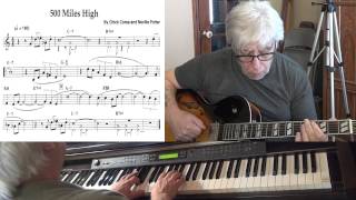 500 Miles High - Jazz guitar & piano cover ( Chick Corea ) Yvan Jacques