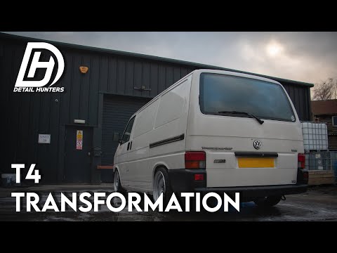 Luke's T4 TRANSFORMATION - Lowering a VW Transporter - Part 2 - Detail Hunters