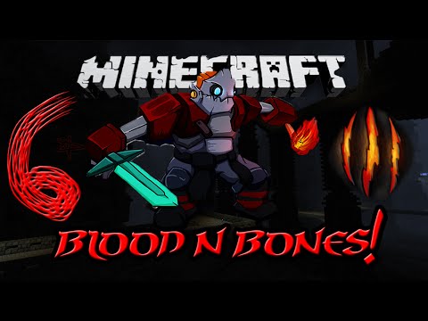 Minecraft FTB Blood N Bones: Episode 6 Attacking the Dungeon! (Minecraft FTB Modpack)