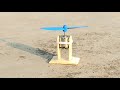 How to make a single - motor - mini drone that fly | 1millon gear |