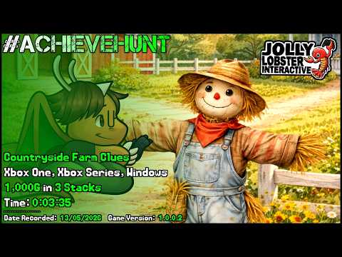 #AchieveHunt - Countryside Farm Clues (Xbox One, Xbox Series, Windows) - 2,000G in 3m 35s!