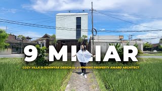 Rp 9 Bio | Cozy Villa by Winning Property Award Architect in Bali