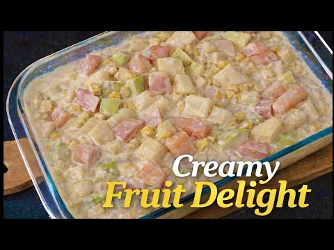 Ramadan Treat | Creamy Fruit Delight | Easy No-Bake Dessert Recipe