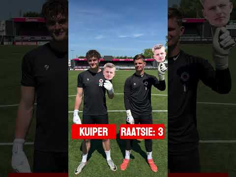 Wie zou het eerst? Met excelsior keepers