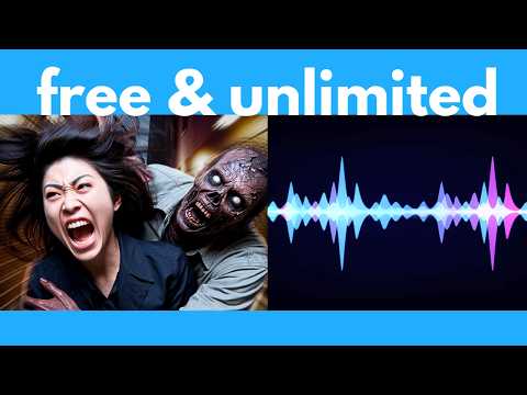 How to add sound to any AI video. FREE & offline