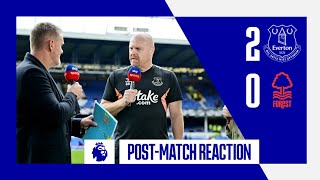 EVERTON 2-0 NOTTINGHAM FOREST | Sean Dyche's post-match press conference