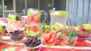 The Food Factor: Flavored Water Recipes