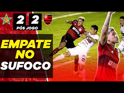 VERGONHA MAIS UMA VEZ! PÓS-JOGO: FLAMENGO 2-2 PORTUGUESA!