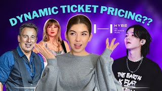 Dynamic Pricing for Concert Tickets Explained… 🥲 + HYBE's Earnings Breakdown