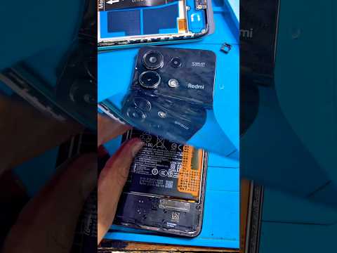Redmi Note 13 4G open Back Glass #mrsaqitech