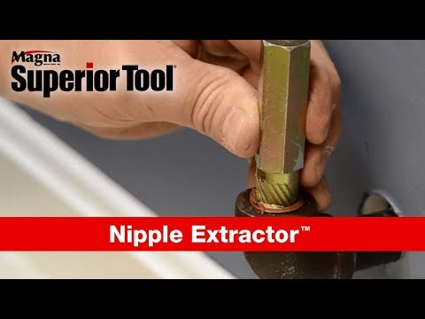 Superior Tool Pipe Nipple Extractor & Thread Remover
