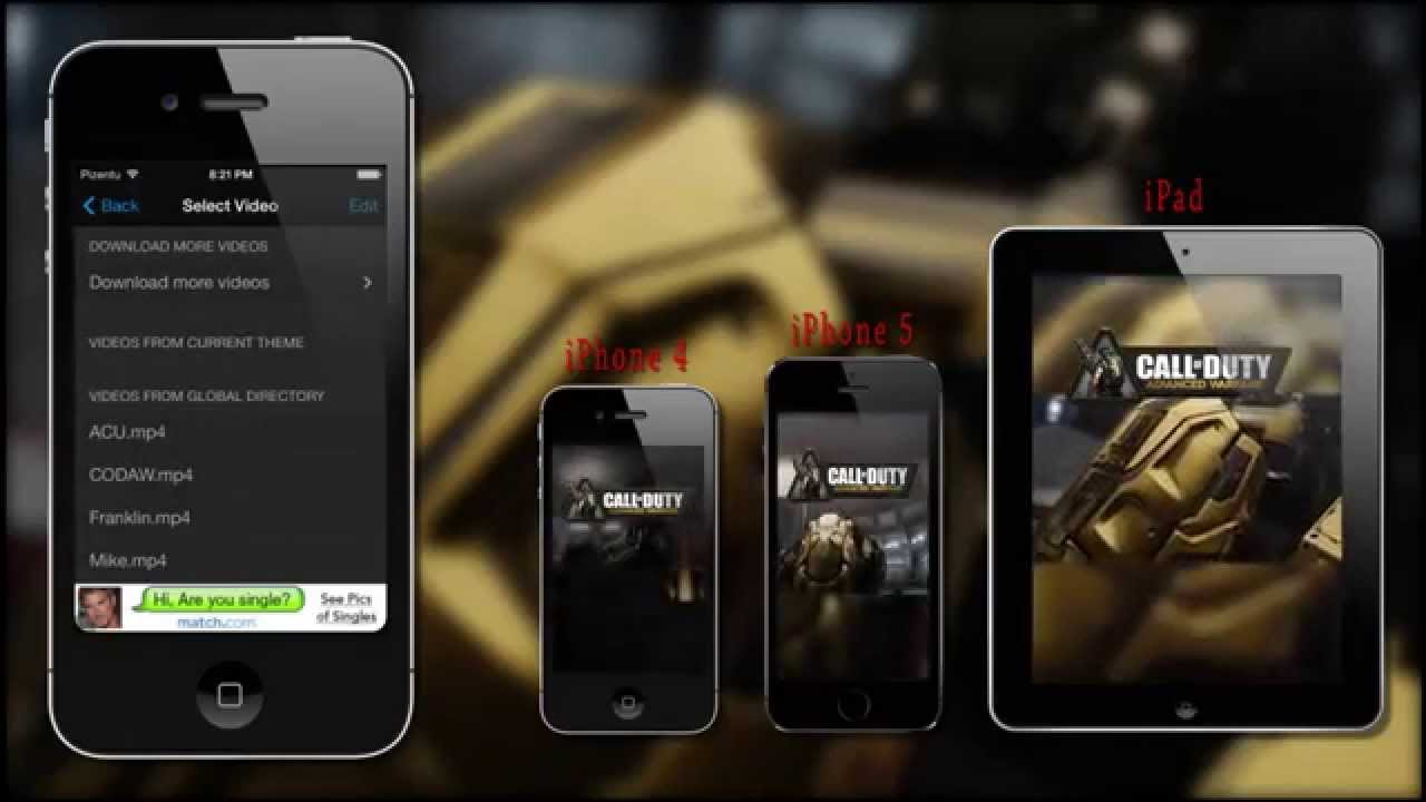 COD Advanced Warfare vWallpaper (video wallpaper)