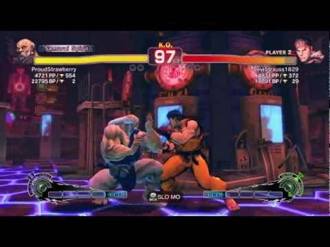 SSFIVAE~ Gouken (ProudStrawberry) vs. Ryu (LeviStrauss1829) HD.