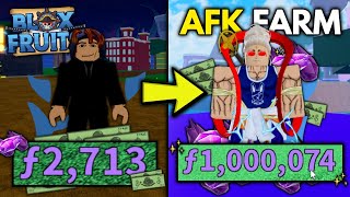How To AFK Farm Fragments! 🔮 | Blox Fruits UPDATE 20 🔥