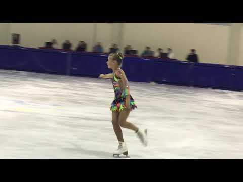 Вероника Золотарева (произвольная программа) - Открытое первенство «Ice stars» Астана 09.12.207