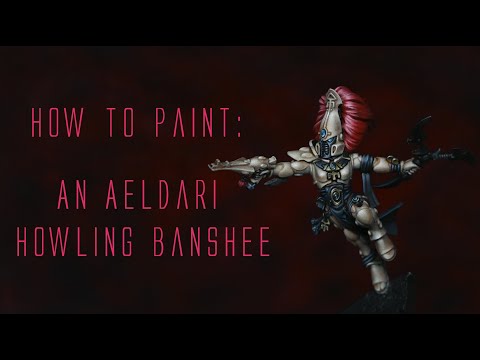 How to Paint a Howling Banshee