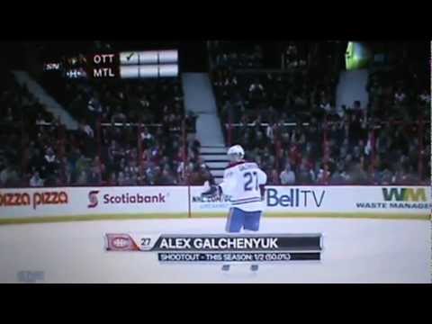 Montreal Canadiens Vs Ottawa Senators - Shootouts 2/25/13