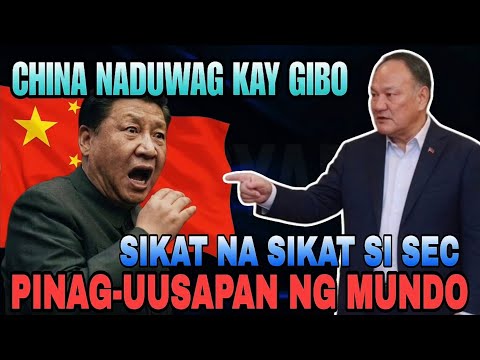 China di nakapiyok naduwag kay Sec. Gibo Teodoro sikat na sikat pinag-uusapan ng mundo ngayon