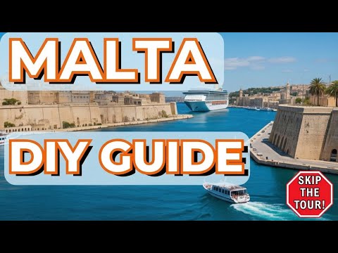 Valletta Malta: Best Tips & Hidden Beach (No Tour Needed)🏖️🍴🗺️