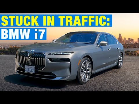TRAFFIC TESTED: 2023 BMW i7 | Luxury, Technology, Comfort & More!