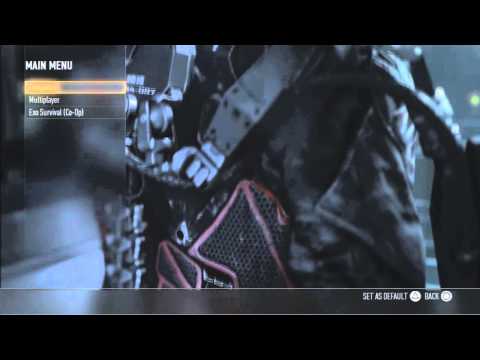 COD ADVANCED WARFARE: OFFICIAL MAIN MENU THEME SONG [HD]