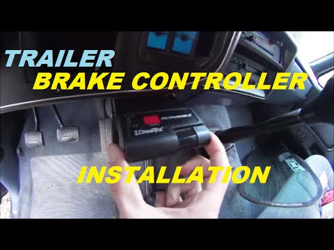 Trailer Brake Controller Installation - Ford F250 (and pretty much any vehicle)
