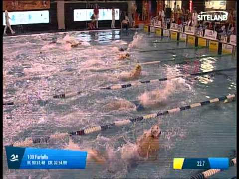 Serie 1 dei 100 Farfalla Juniores M - 7° Trofeo SOGEIS Montichiari