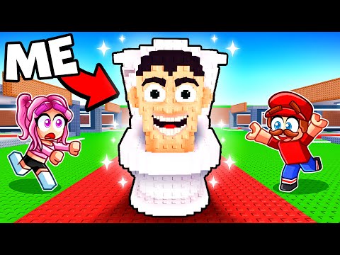 Becoming SKIBIDI TOILET in Steal A Brainrot!