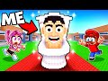 Becoming SKIBIDI TOILET In Steal A Brainrot