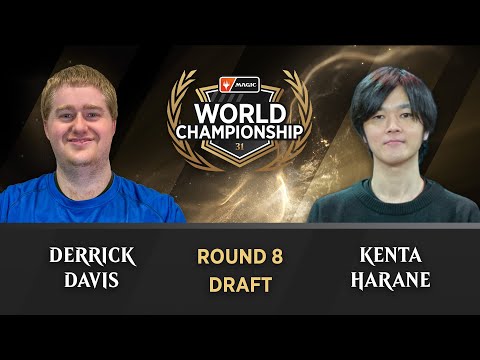 Round 8 | Derrick Davis vs. Kenta Harane | Draft | #MTGWorlds