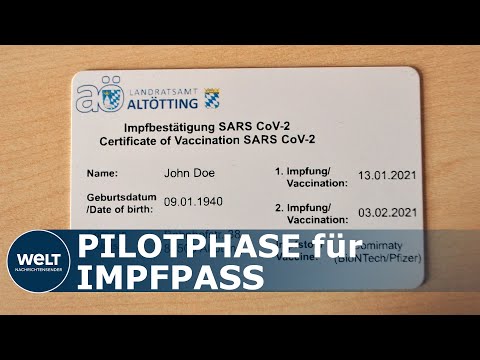 WEG ZUR NORMALITÄT: Bayerische Stadt Altötting testet den Corona-Impfpass