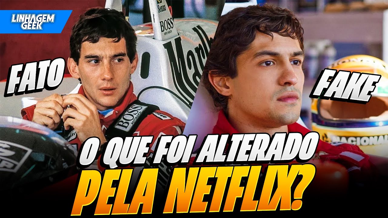 ESTRAGOU A HISTÓRIA? O QUE A NETFLIX MUDOU NA SÉRIE DO SENNA!