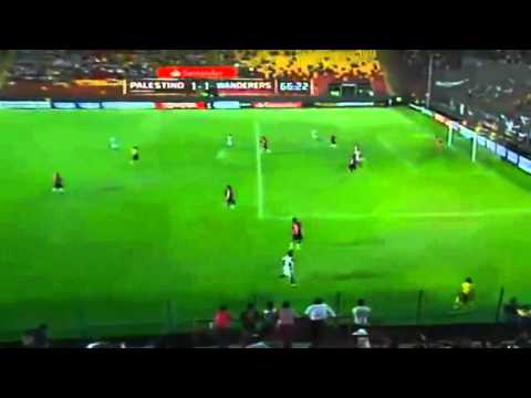 Palestino vs Montevideo Wanderers 1-1 ~ Todos los Goles ~ Copa Libertadores 2015