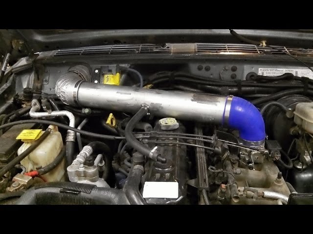 DIY Cold Air Intake/Snorkel for Jeep Cherokee XJ