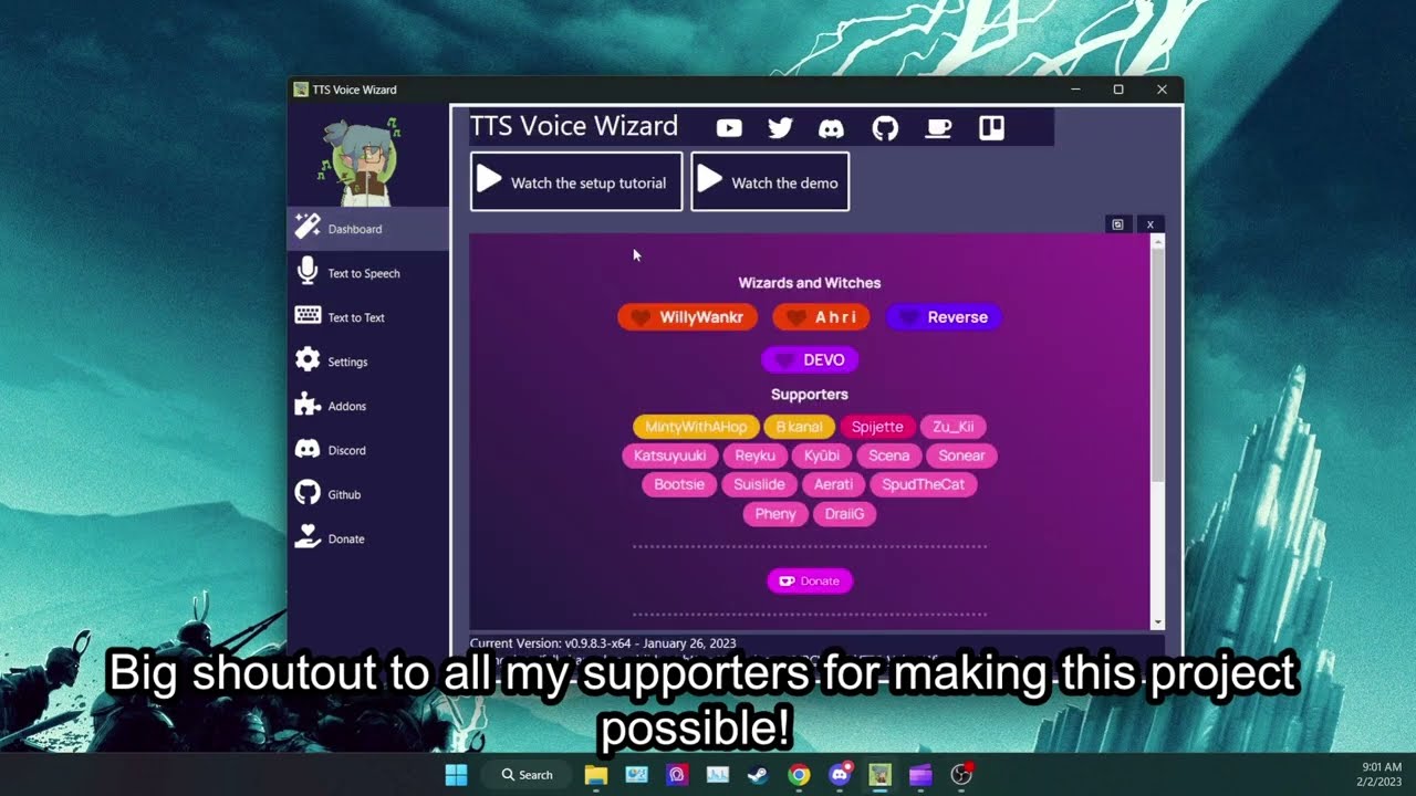 Getting Started With TTS Voice Wizard (Free Speech-to-Text Software)