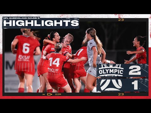 NPL Queensland Women's 2022 Round 3: Olympic FC vs QAS Highlights