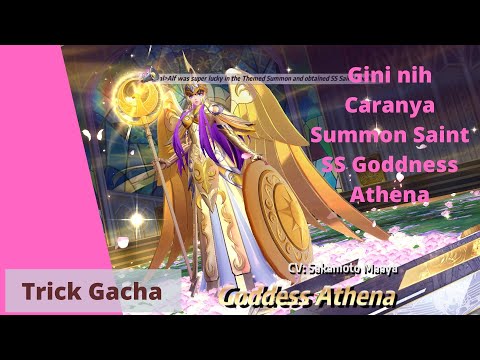 Trick Gacha Athena Saint Seiya Awakening autodapet dijamin..!! SS Goddness Athena..!!