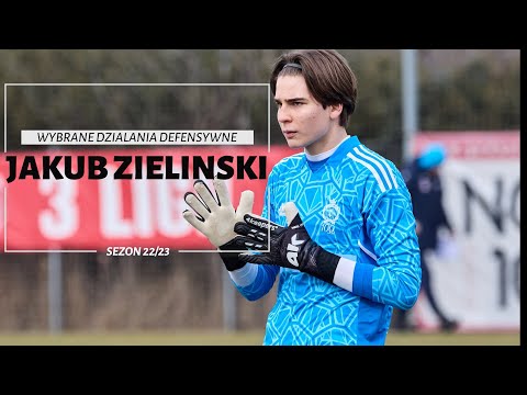 Jakub Zieliński TOP SAVES 22/23. Goalkeeper Gedania 1922 Gdańsk.