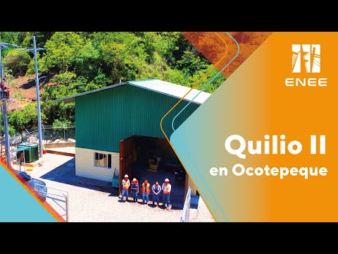 La ENEE culminó la construcción de la Central Hidroeléctrica Quilio II en Ocotepeque